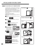 Preview for 16 page of LG STEAM DRYERS TD-V1000S User'S Manual & Installation Instructions