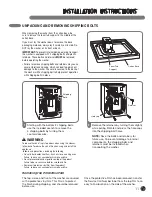 Preview for 11 page of LG STEAM WASHER WDT1652BDS User'S Manual & Installation Instructions