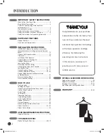 Preview for 2 page of LG SteamDryer DLEX2501R User'S Manual & Installation Instructions