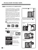 Предварительный просмотр 26 страницы LG SteamDryer DLEX3001P User'S Manual And Installation Instructions