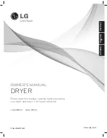 Предварительный просмотр 1 страницы LG SteamDryer LSDE388VS Owner'S Manual