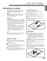 Предварительный просмотр 19 страницы LG Studio LSCI307ST User'S Manual & Installation Instructions