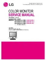 Preview for 1 page of LG StudioWorks 500G Service Manual