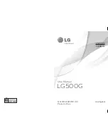 LG StudioWorks 500G User Manual preview