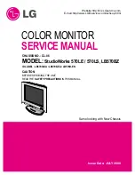 Предварительный просмотр 1 страницы LG StudioWorks 570LE Service Manual