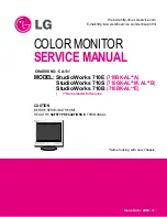 LG StudioWorks 710B Service Manual preview