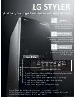 LG STYLER 3 Manual preview