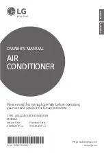 Preview for 1 page of LG SW362HP Owner'S Manual