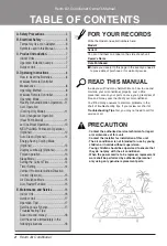 Preview for 2 page of LG SW362HP Owner'S Manual