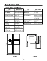 Предварительный просмотр 4 страницы LG SXS Refrigerator Service Manual