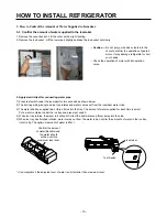 Предварительный просмотр 13 страницы LG SXS Refrigerator Service Manual