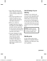 Preview for 9 page of LG T310i User Manual