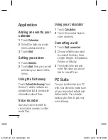 Preview for 32 page of LG T310i User Manual