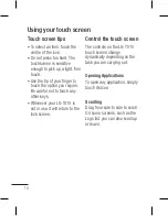 Preview for 42 page of LG T315i User Manual