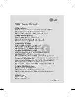 Preview for 62 page of LG T315i User Manual