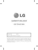 Preview for 63 page of LG T315i User Manual