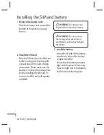 Preview for 6 page of LG T320 User Manual