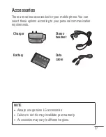 Preview for 29 page of LG T320G User Manual