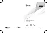 LG T510 User Manual preview