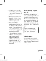 Preview for 9 page of LG T535 User Manual