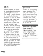 Preview for 21 page of LG T585b User Manual