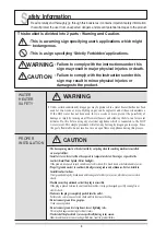 Preview for 4 page of LG T65SP Z Series Owner'S Manual