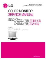 Предварительный просмотр 1 страницы LG T710B Service Manual