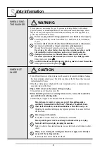 Preview for 8 page of LG T7568TEEL Series Owner'S Manual