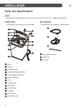 Предварительный просмотр 8 страницы LG T8585NDKVH Owner'S Manual