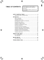 Preview for 2 page of LG TC07GQR Owner'S Manual