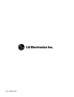 LG TD-C70070E Use And Care Manual preview