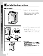 Preview for 9 page of LG TD-C70070E Use And Care Manual