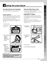 Preview for 16 page of LG TD-C70070E Use And Care Manual