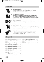 Preview for 2 page of LG TD-C7066W Owner'S Manual