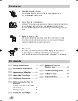 Предварительный просмотр 2 страницы LG TD-C801H Owner'S Manual