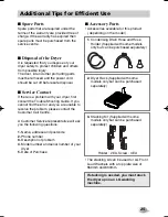 Предварительный просмотр 25 страницы LG TD-C801H Owner'S Manual