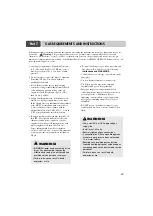 Предварительный просмотр 23 страницы LG TD-V10247G Owner'S Manual