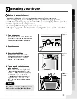 Preview for 13 page of LG TD-V75120E Use And Care Manual