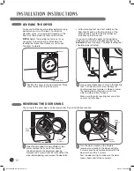 Предварительный просмотр 12 страницы LG TDD15515S Owner'S Manual