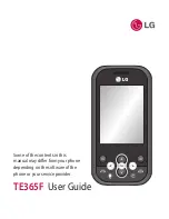 Preview for 5 page of LG TE365F User Manual