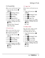 Preview for 49 page of LG TERRA User Manual