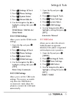 Preview for 73 page of LG TERRA User Manual