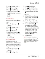 Preview for 77 page of LG TERRA User Manual