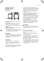 Предварительный просмотр 12 страницы LG TH2722DSAK Owner'S Manual