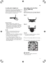 Предварительный просмотр 17 страницы LG TH2722DSAK Owner'S Manual