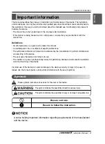 Preview for 3 page of LG THERMA V AHNW16606B0 Installation Manual