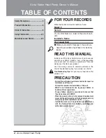 Preview for 2 page of LG Therma V CH Series Owner'S Manual