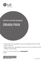 LG Therma V PHDPA Installation Manual предпросмотр