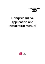 Preview for 1 page of LG THERMA V Split Comprehensive Application And Installation Manual