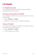 Предварительный просмотр 131 страницы LG ThinQ G8S User Manual